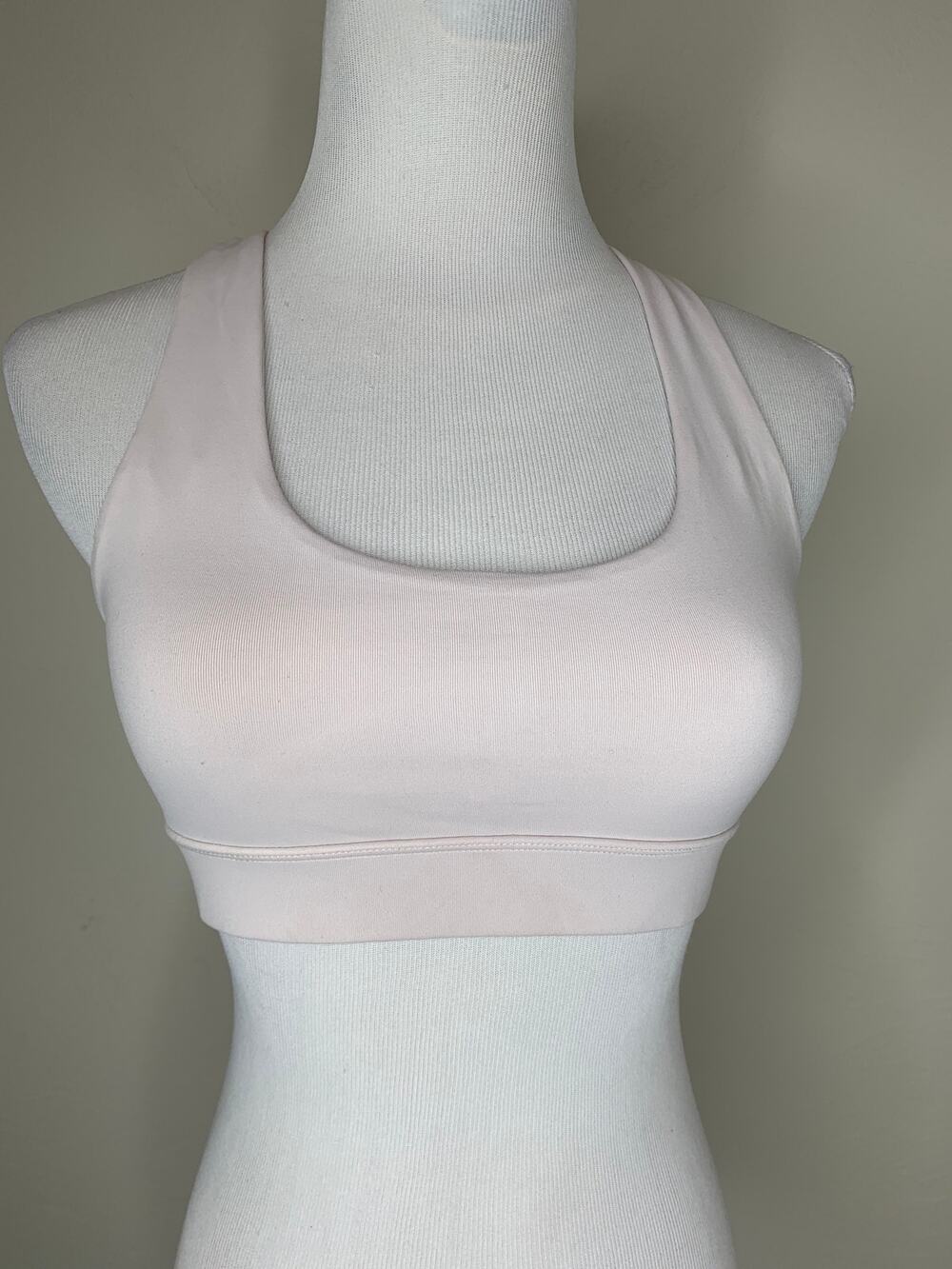 Pale Pink Sports Bra Racerback Sz Small